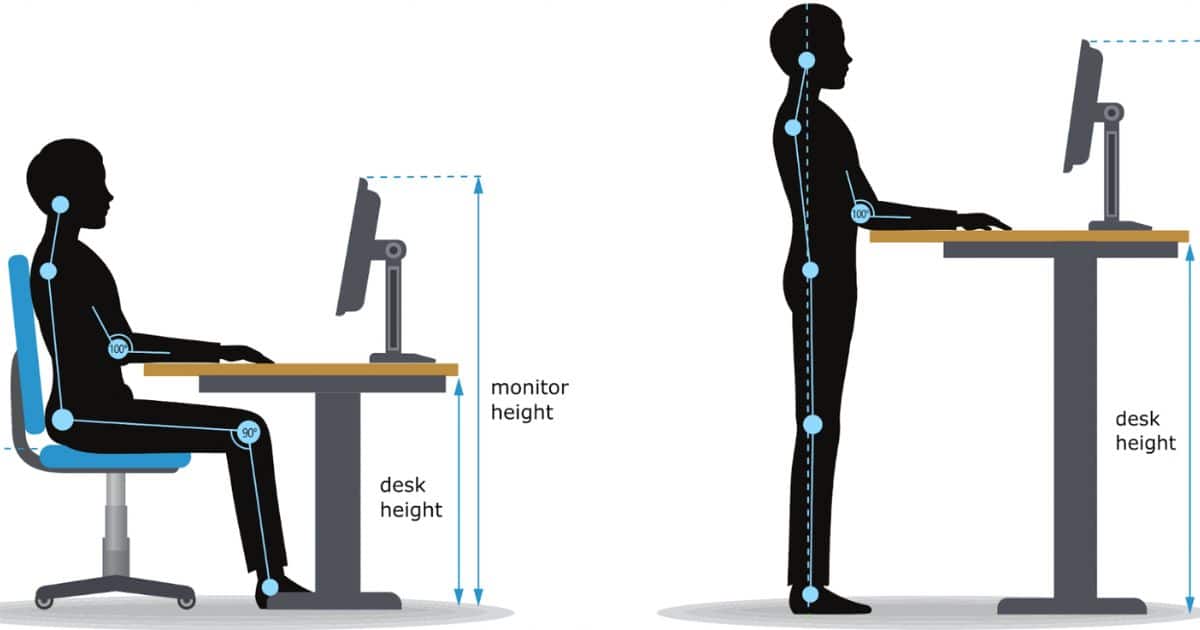 Desk Height Measurement