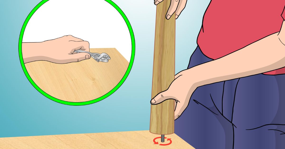 How To Attach Legs To A Coffee Table