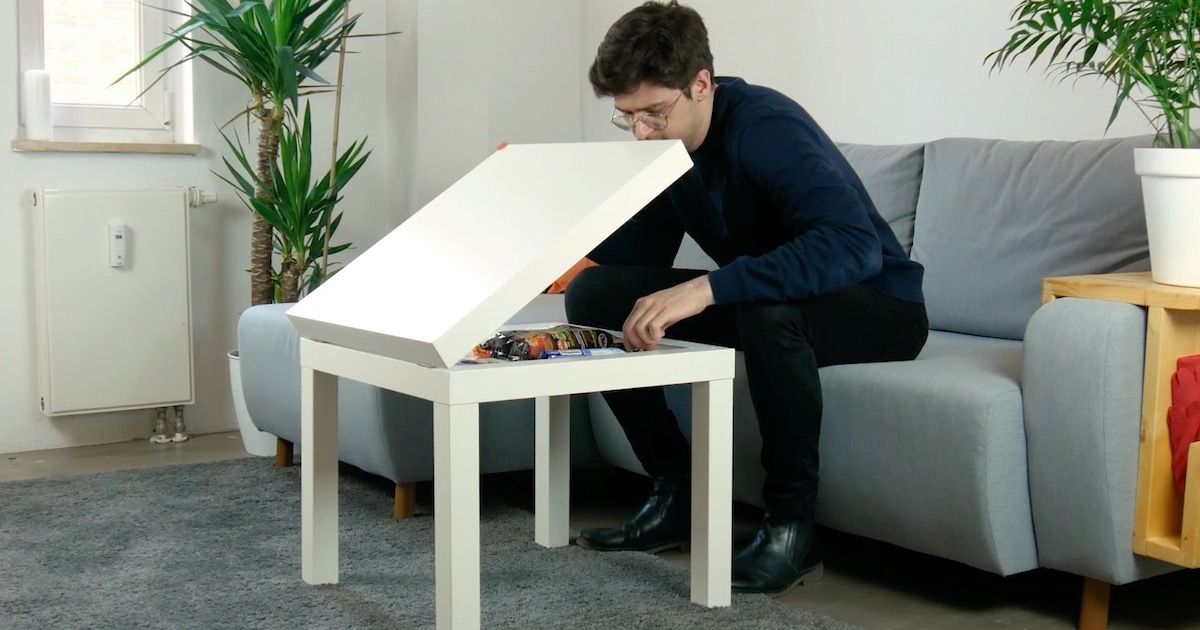 How To Build A Coffee Table With Storage