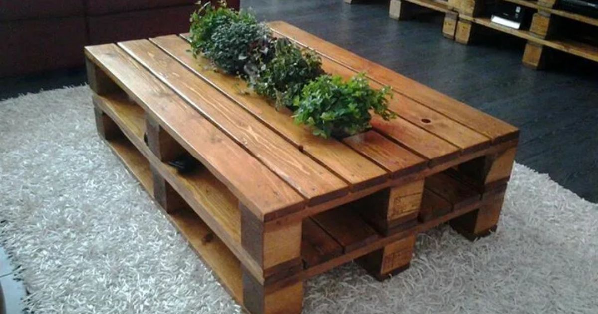 How To Make A Coffee Table From A Pallet