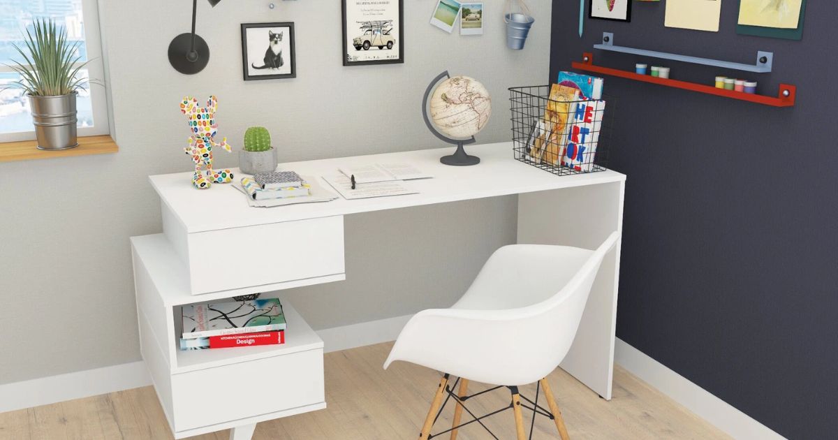 How To Organize A Desk Without Drawers