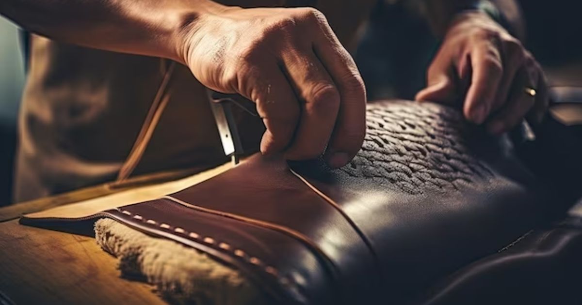 Cleaning and Preparing the Leather Surface for Repair