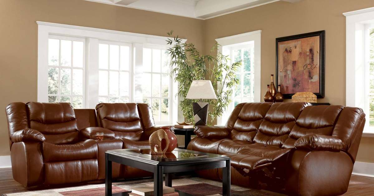 What Colour Goes With Brown Leather Sofa